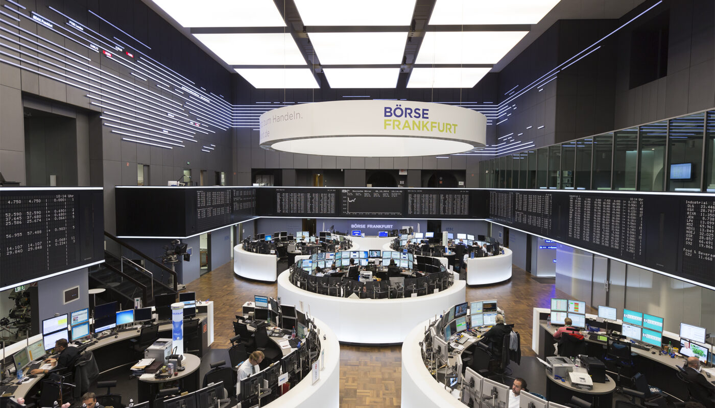 Handelssaal der Deutschen Börse AG